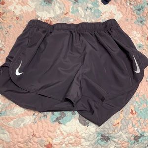 purple nike dri-fit shorts